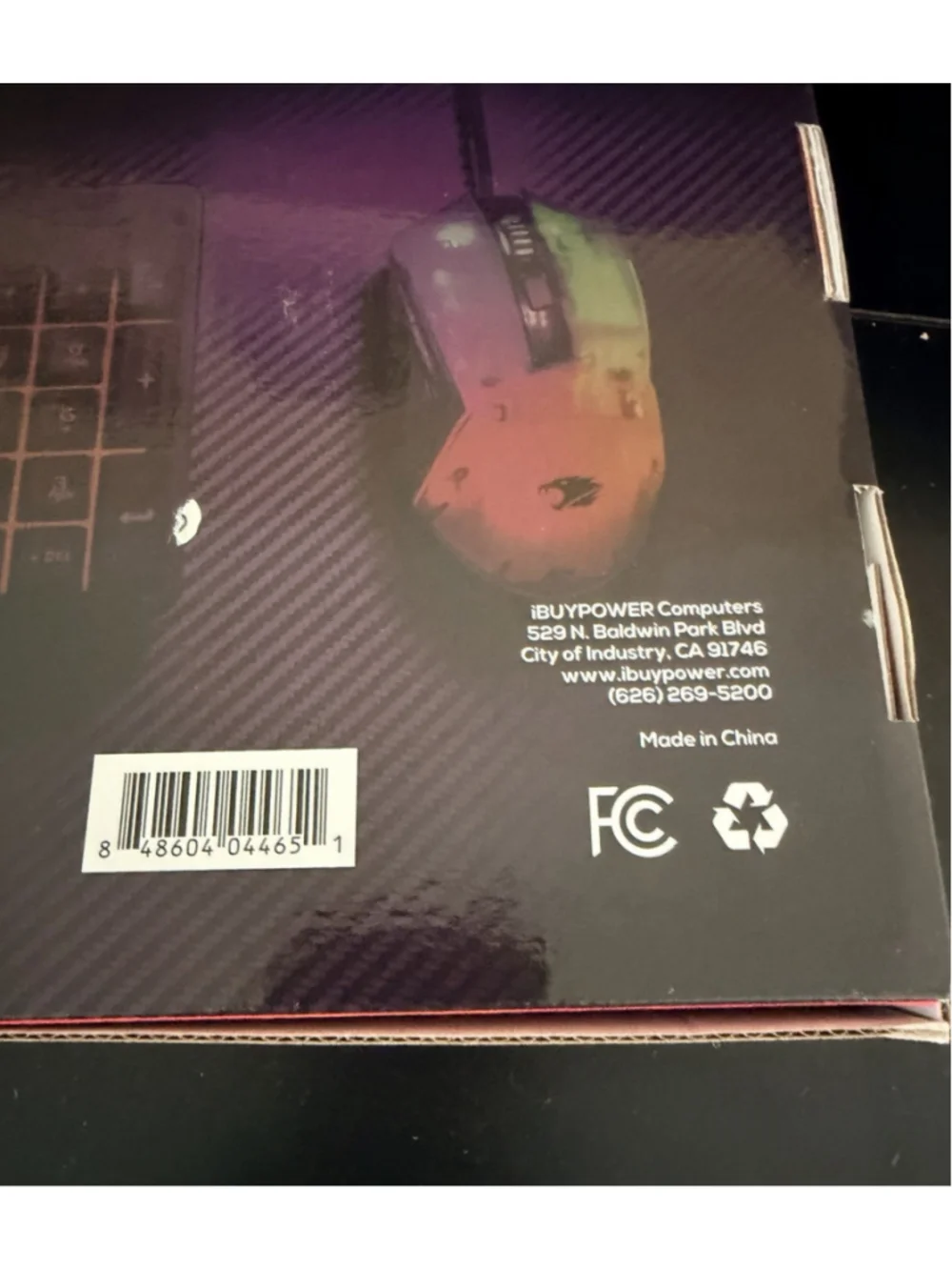 NEW iBUYPOWER Chimera KM7 RGB Gaming Keyboard and Mouse Combo